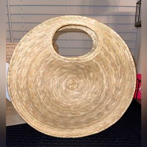 Palm leaf Straw Round hand Bag‎
